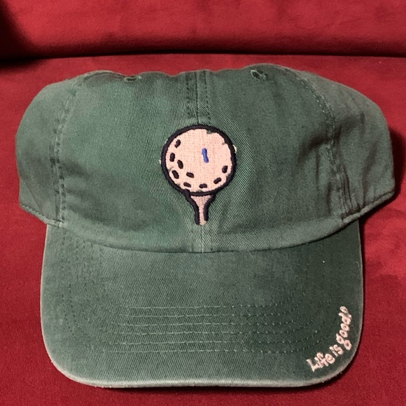 Life Is Good Other - Life is Good🏌🏽 Golf Woodsy Green Chill Cap 2014